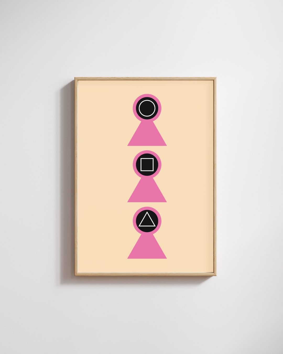 Gaming Emoji – A3 Framed Minimal Gamer Icon Poster | Fun Pop Culture Wall Art | Perfect for Game Rooms, Bedrooms & Creative Spaces
