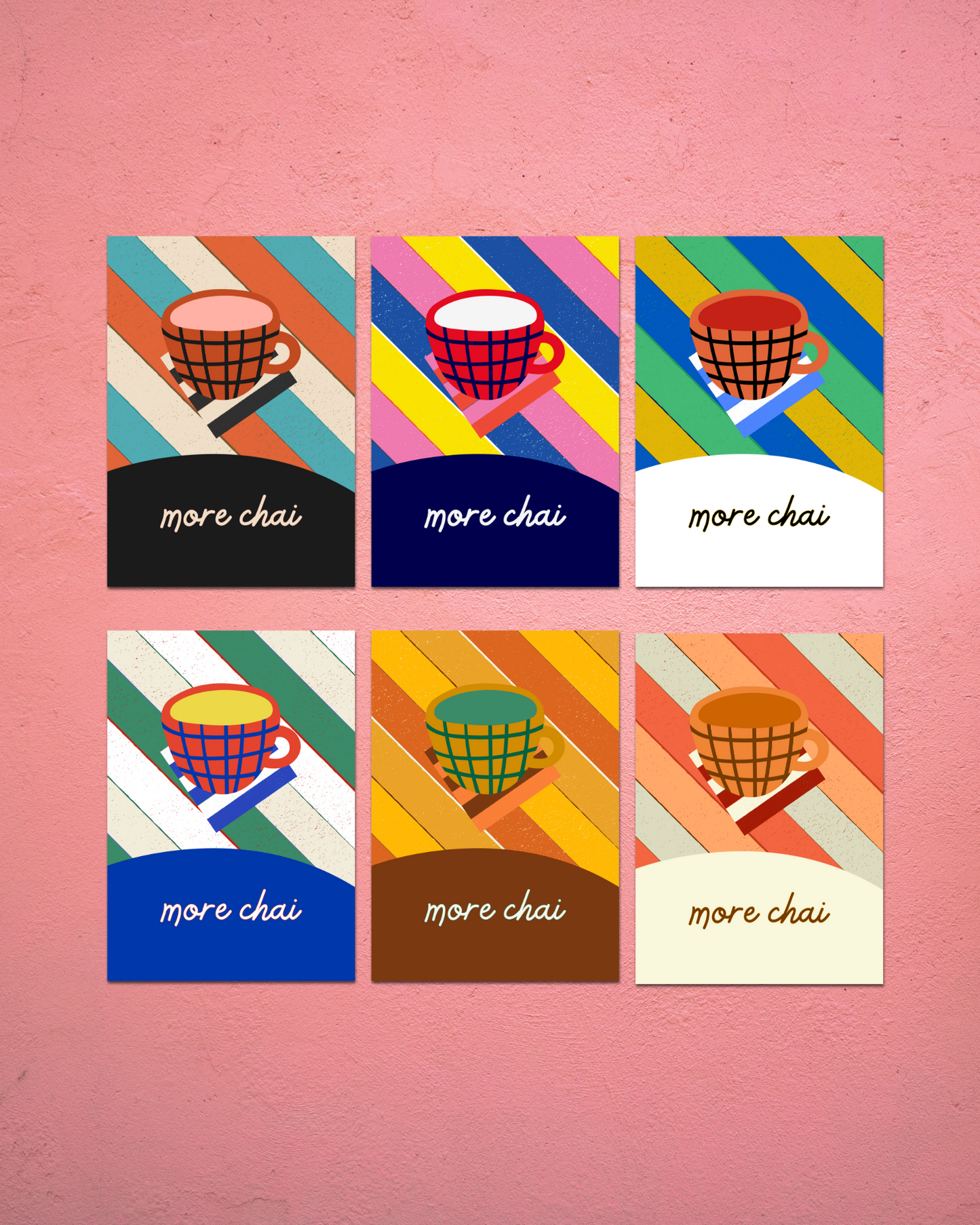 More Chai – Retro Wall Art Poster